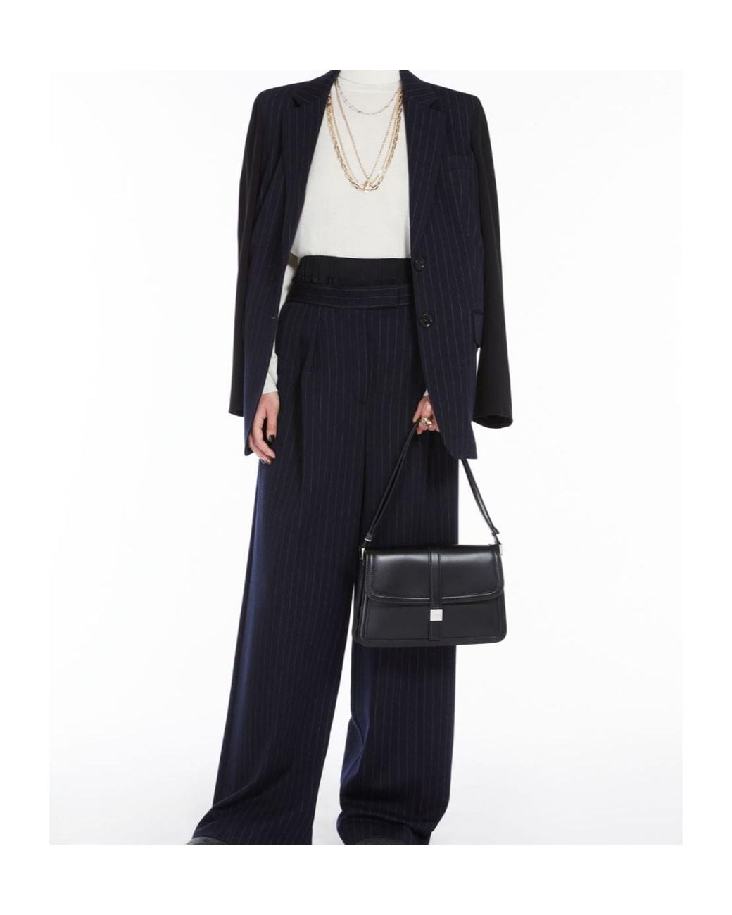 Max Mara Black Bianca Shoulder Bag