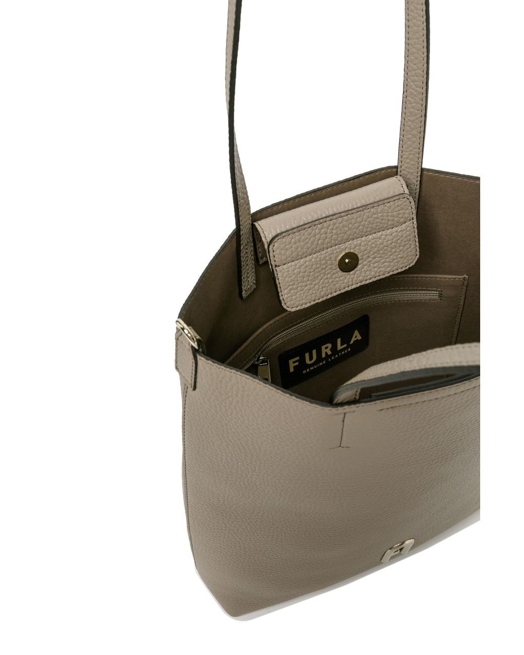 Furla Multicolor Primula Leather Tote Bag