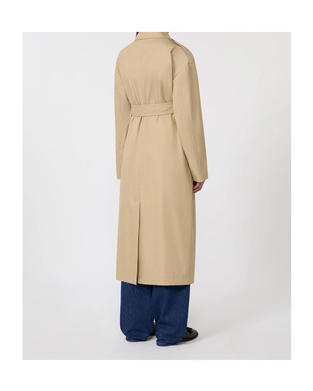Max Mara Natural Studio Mstcharme Belted Raincoat