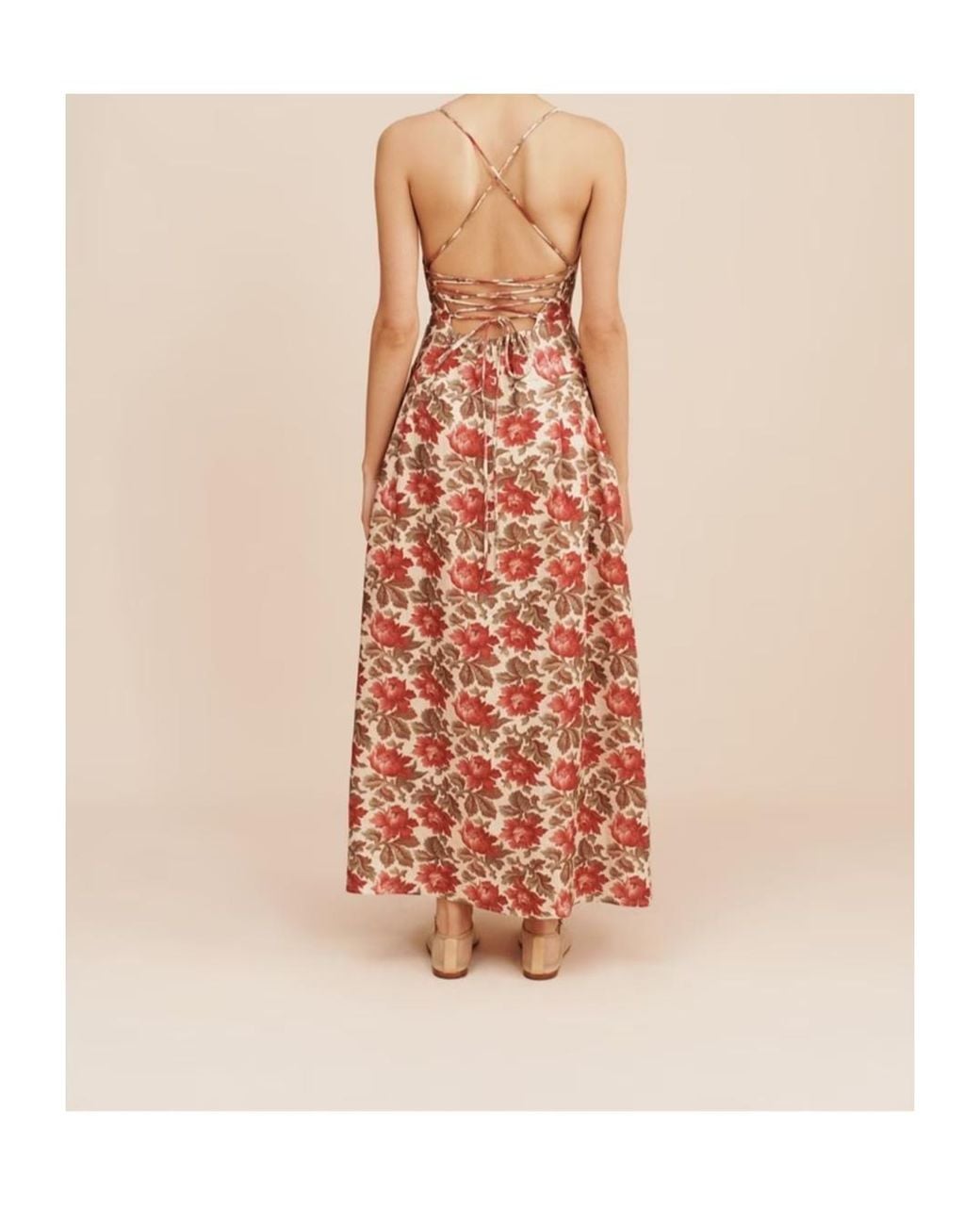 Posse Red Patterned Dress