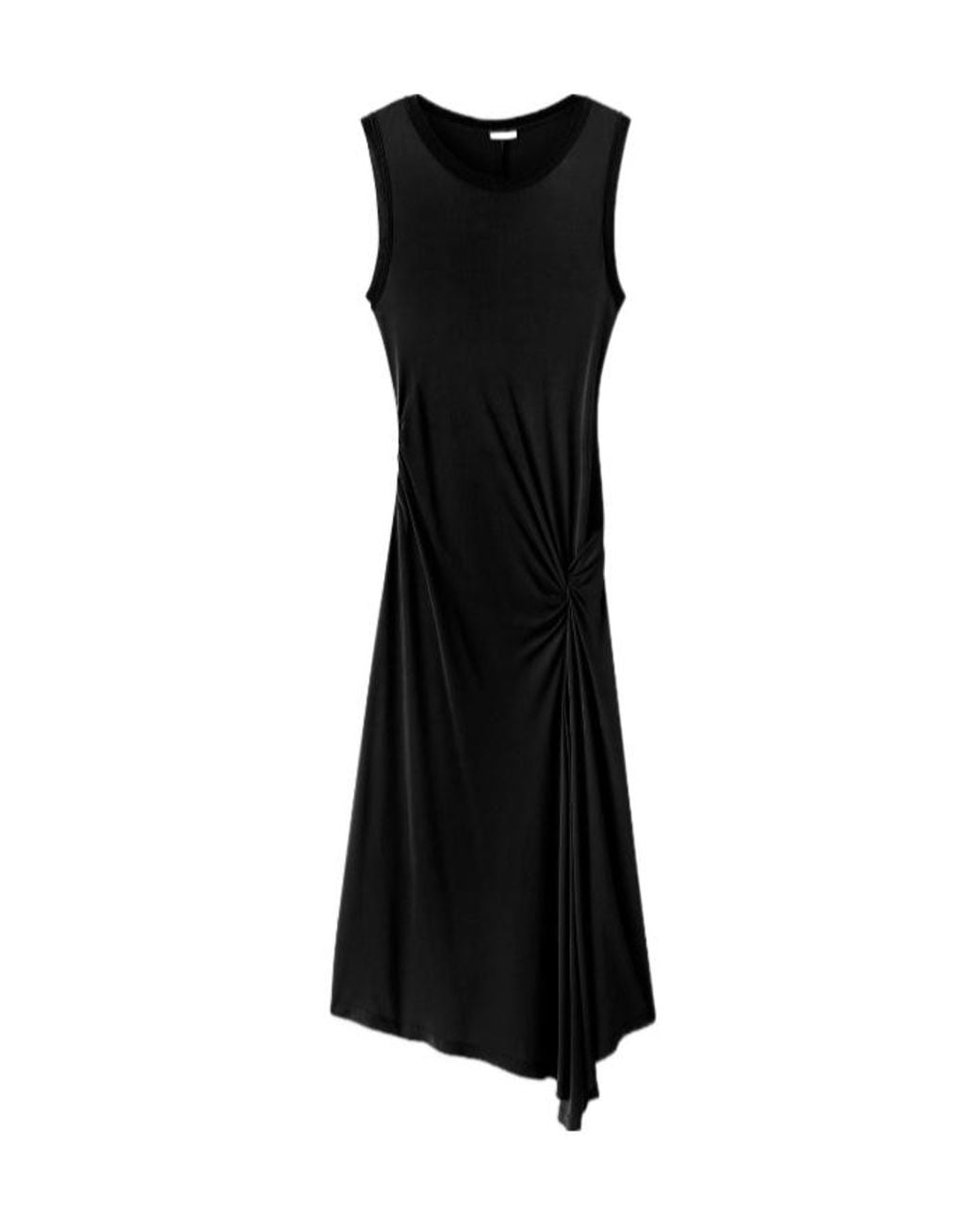 Joseph Black Cheikh Sleeveless Midi Dress