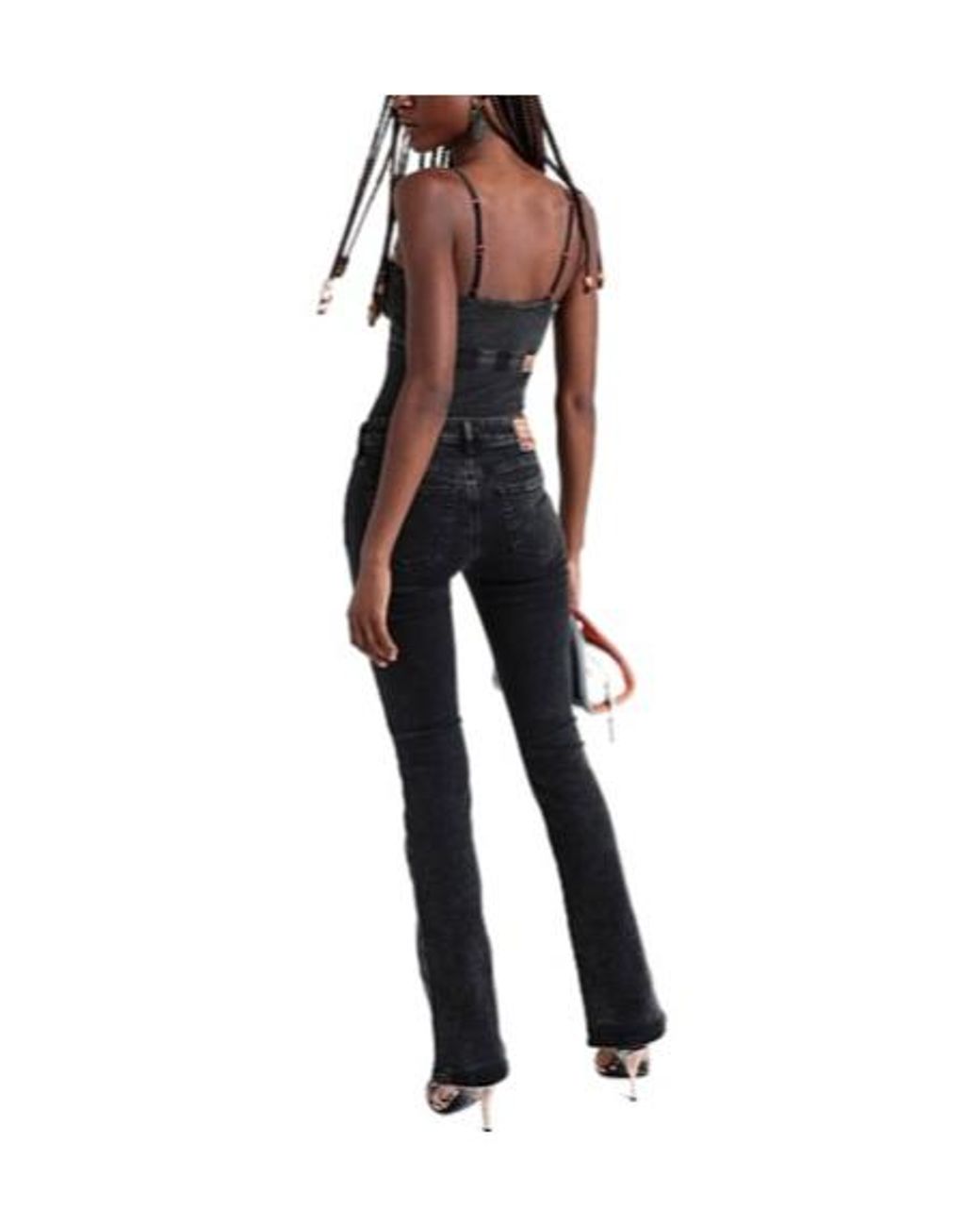 DIESEL Blue Stretchy Flared Jeans