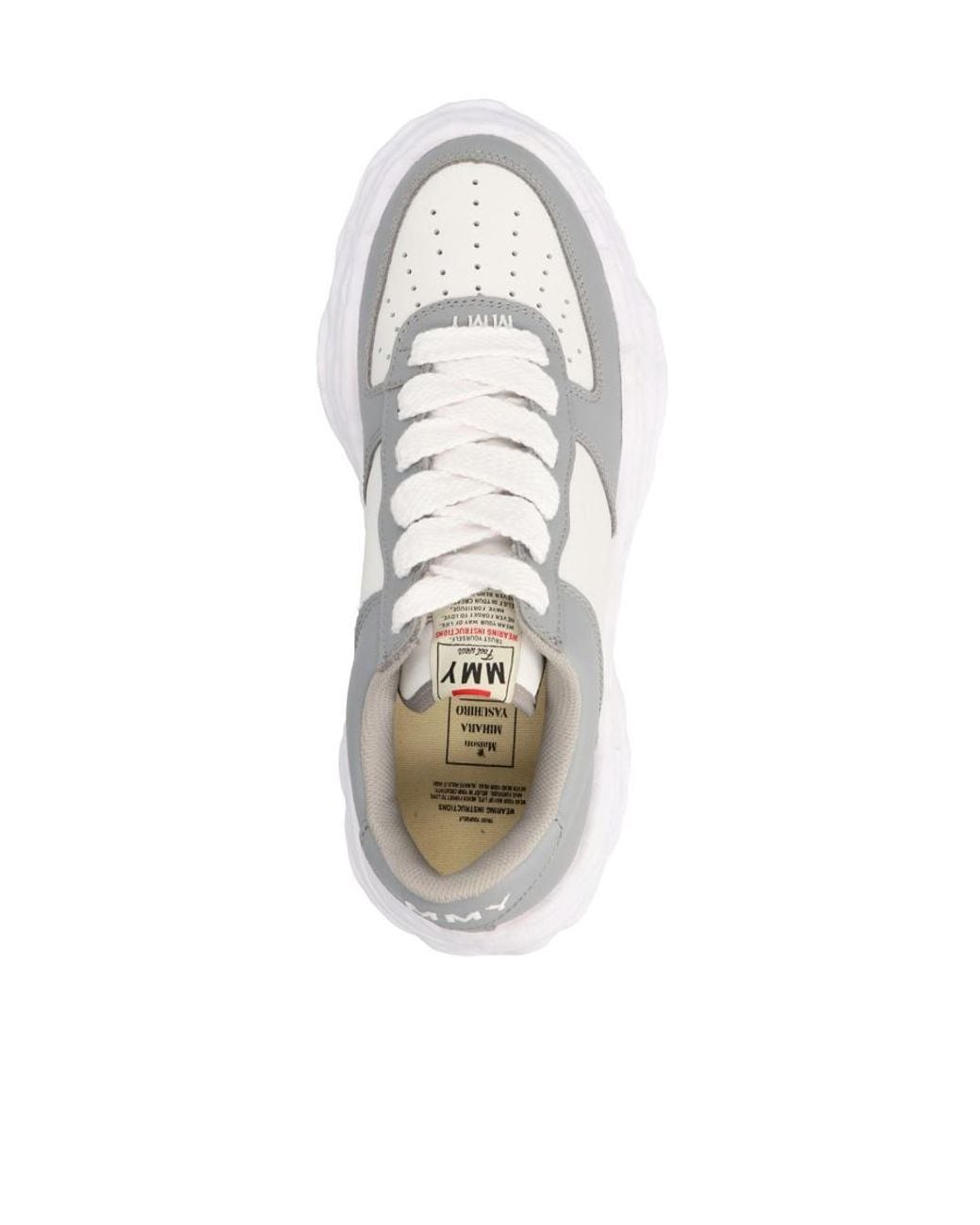 Maison Mihara Yasuhiro White Trainers for men