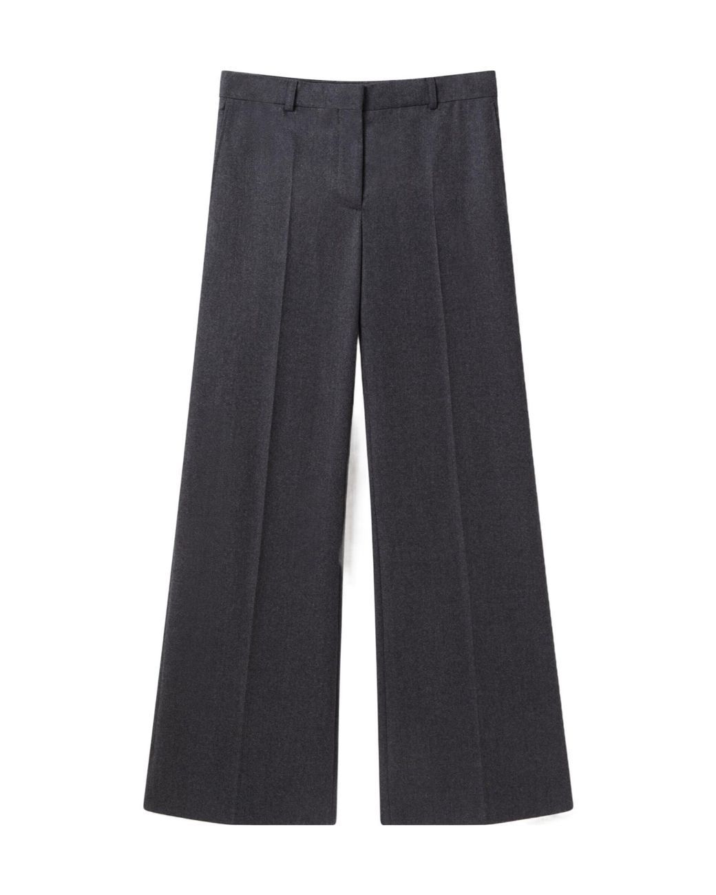 Stella McCartney Blue Low-Rise Flared Trousers