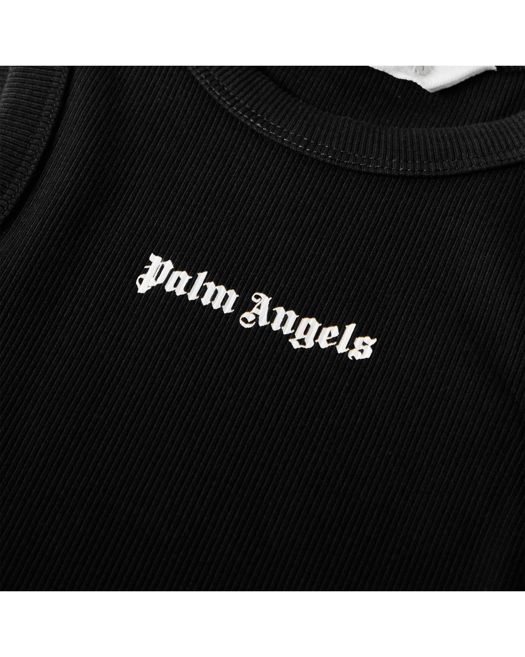 Palm Angels Black Sleeveless Vest