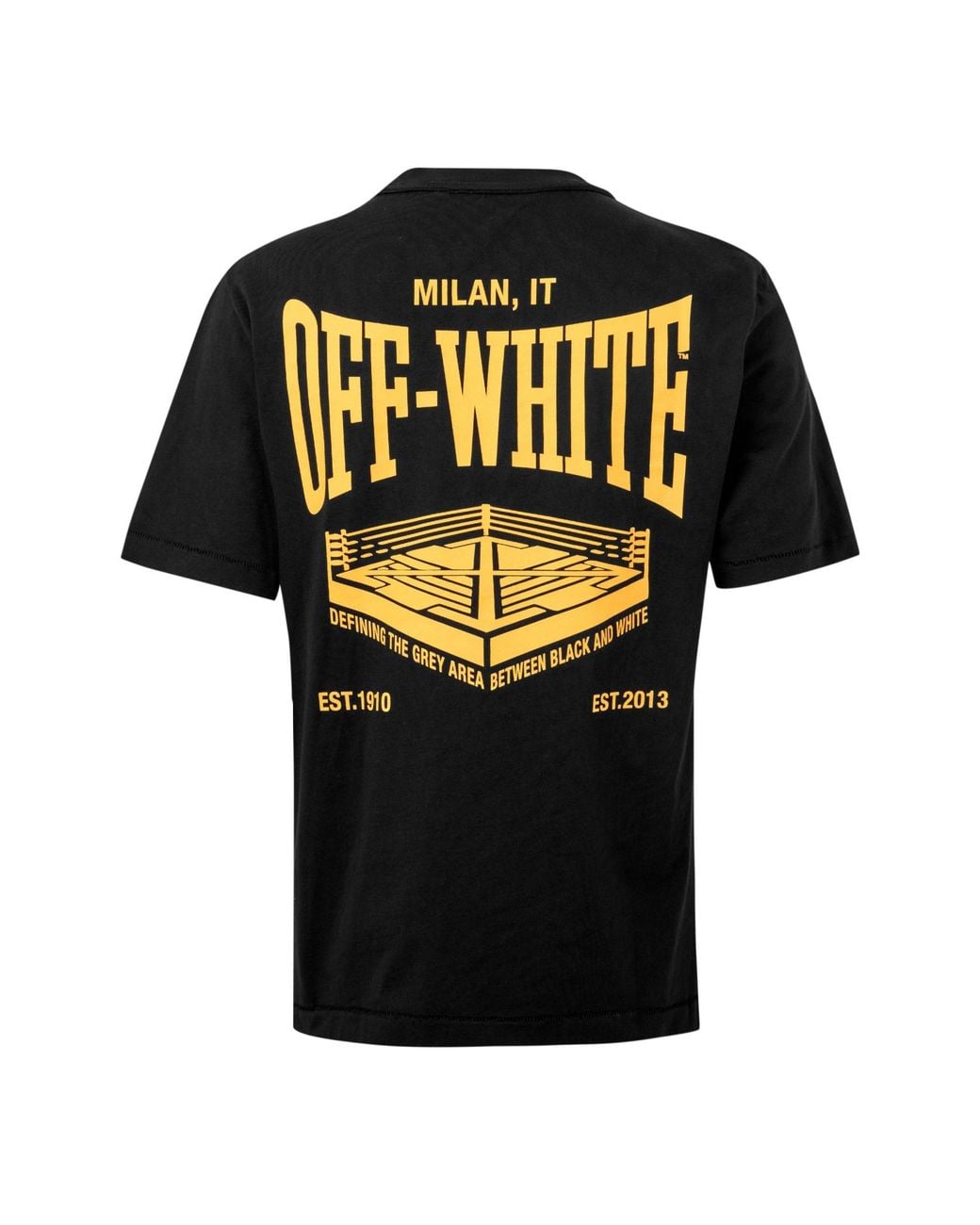 Off-White c/o Virgil Abloh Black Everlast Gym Tee for men