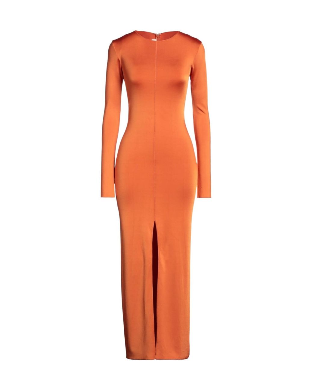 Marni Orange Fitted Dress