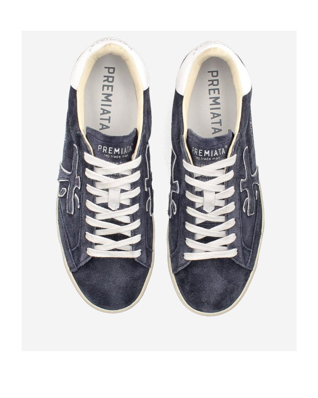 Premiata Blue Steve Sneakers for men