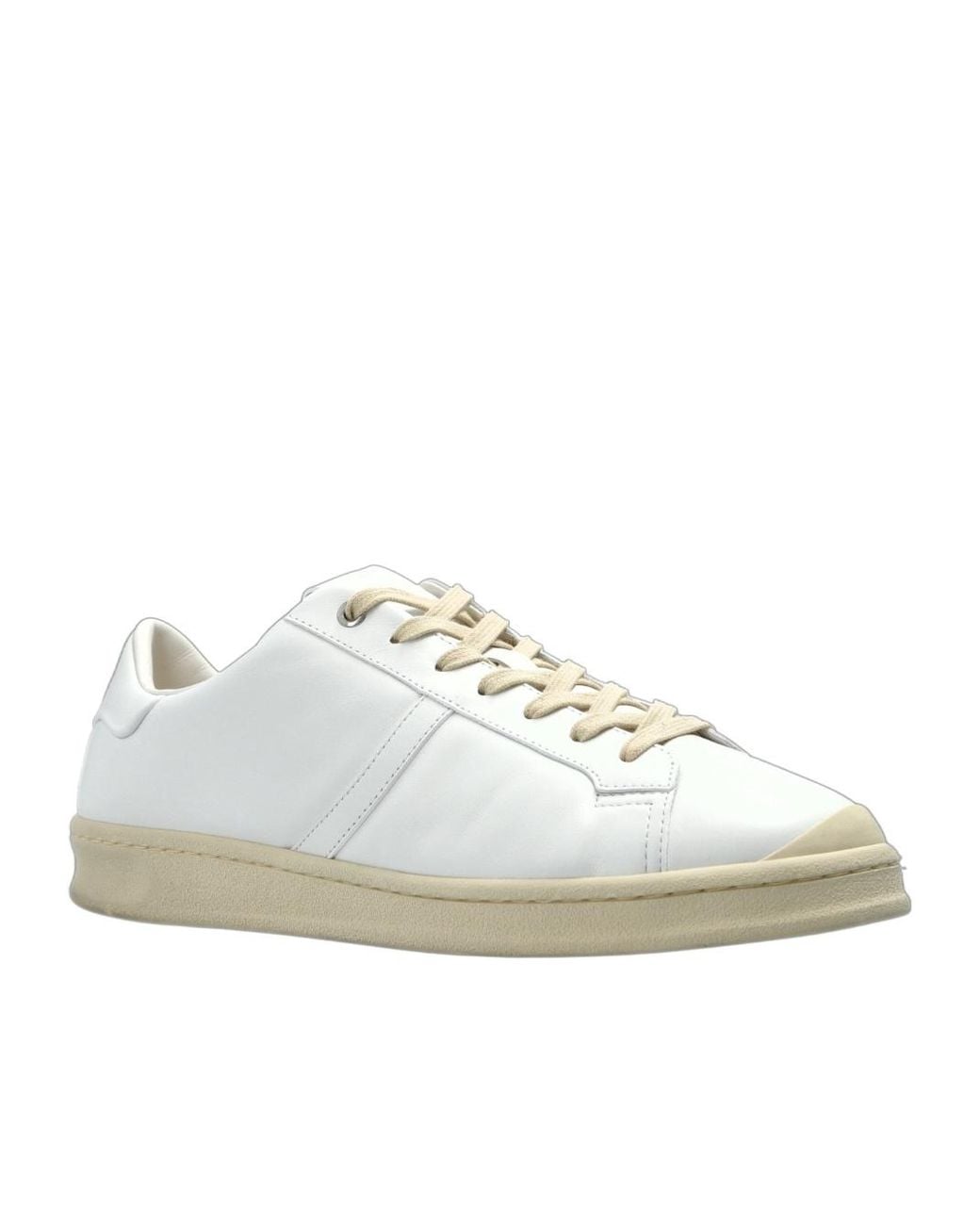 Jil Sander White Low-Top Sneakers for men