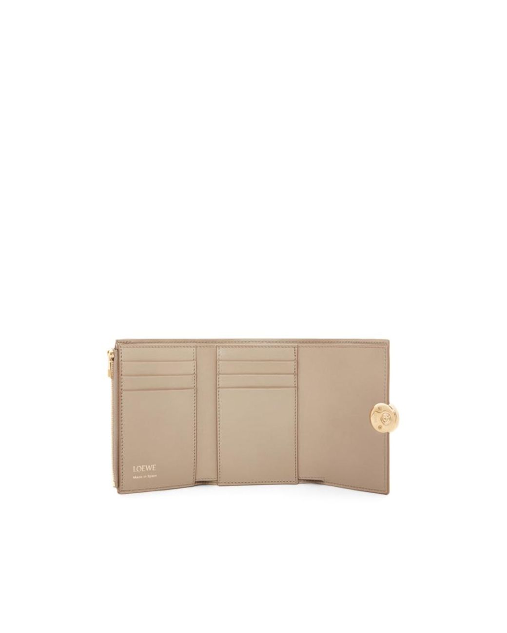 Loewe Natural Logo Detailed Foldover Top Wallet