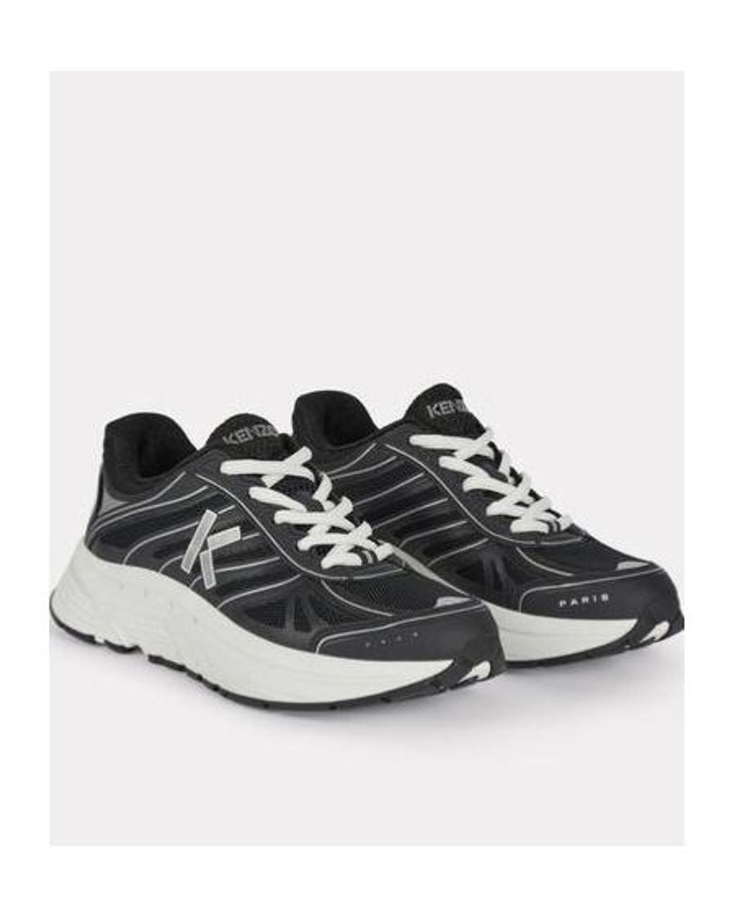 KENZO Black Pace Trainers For for men