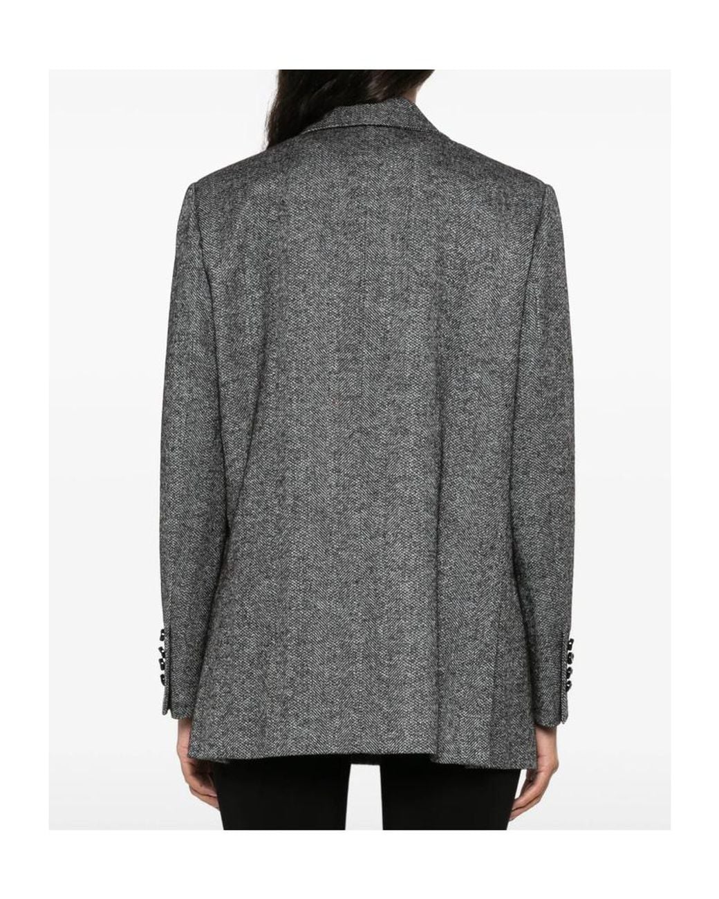 Blazé Milano Gray Long-Sleeved Blazer