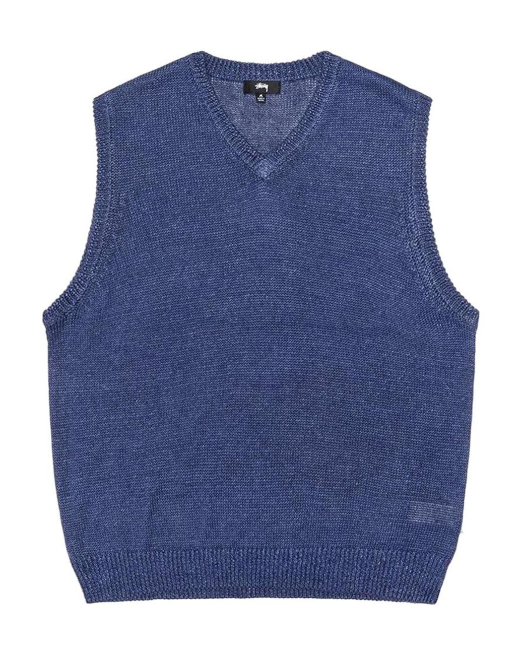 STUSSY Sweater Vest Stussy Vest Sweater 0 ⁄ 118528HO23-OLV