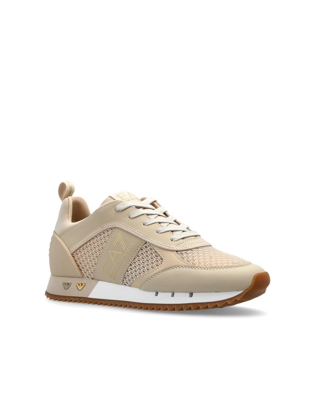 EA7 Multicolor Mesh Panelled Lace-Up Running Shoes