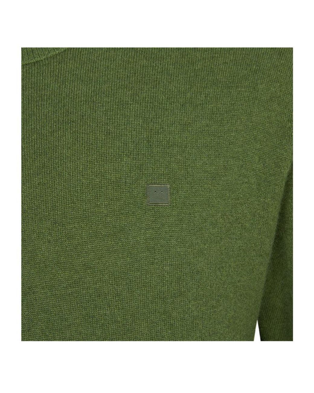 Acne Green Long Sleeve Sweater