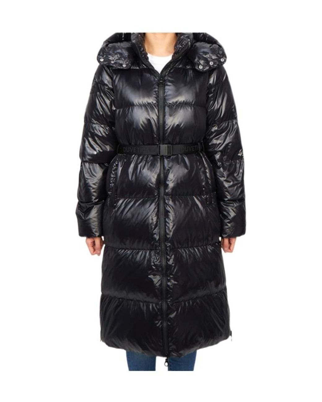 Duvetica Black Long-Sleeved Down Jacket
