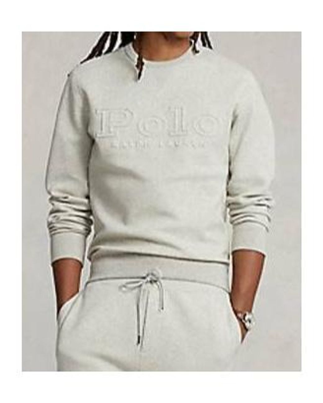 Polo Ralph Lauren White Long-Sleeved Sweatshirt for men