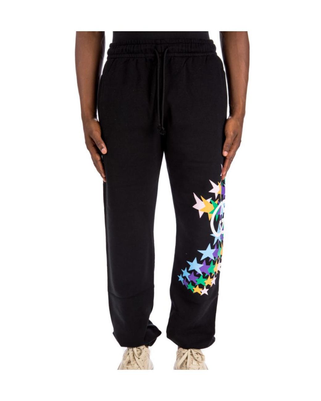 Gucci Blue Star-Print Track Pants for men