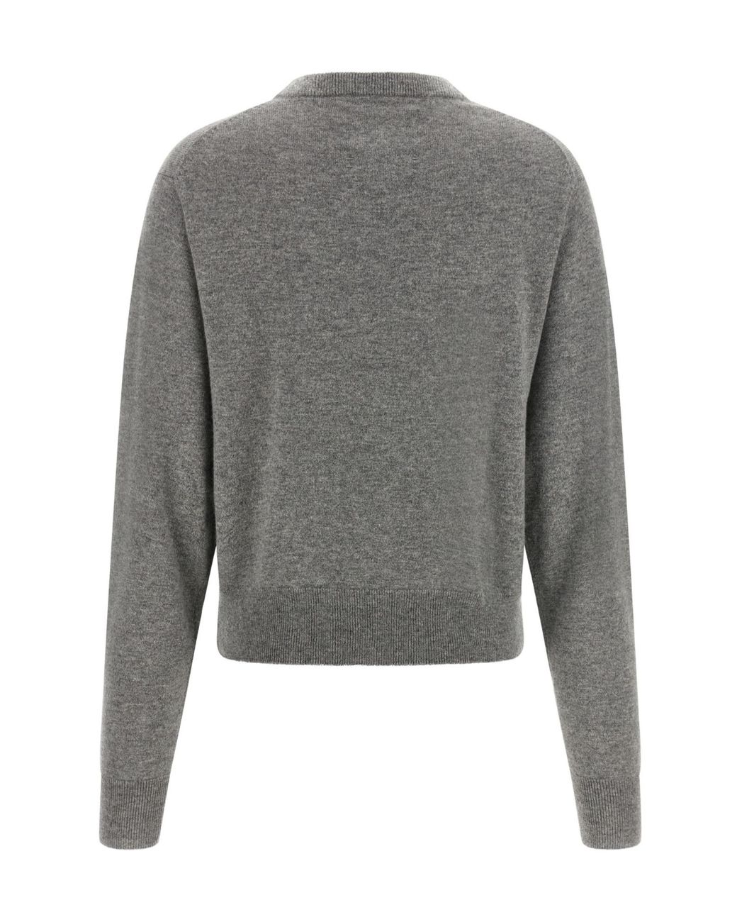 Extreme Cashmere Gray N475 March Crew Neck Knitted Sweater