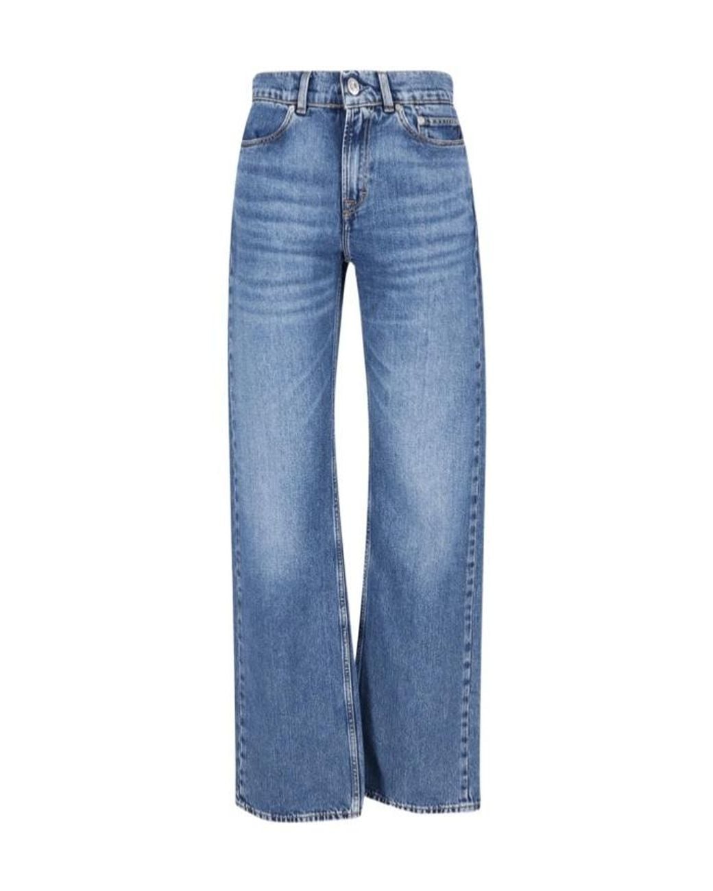 Our Legacy Blue Wata Cut Straight Jeans