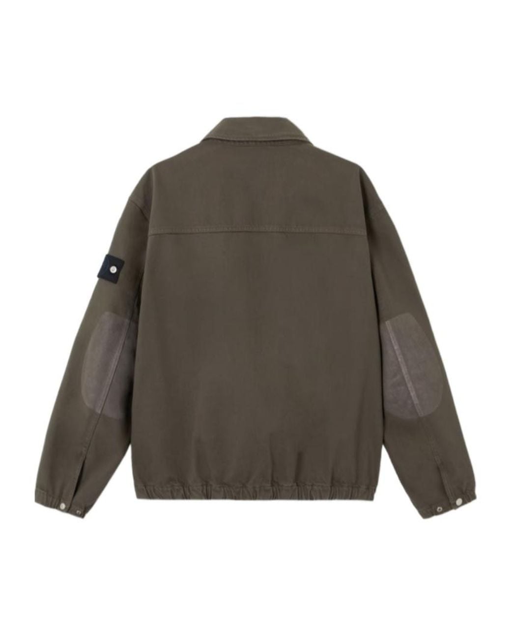 Stone Island Green Denim Coach Jacket for men