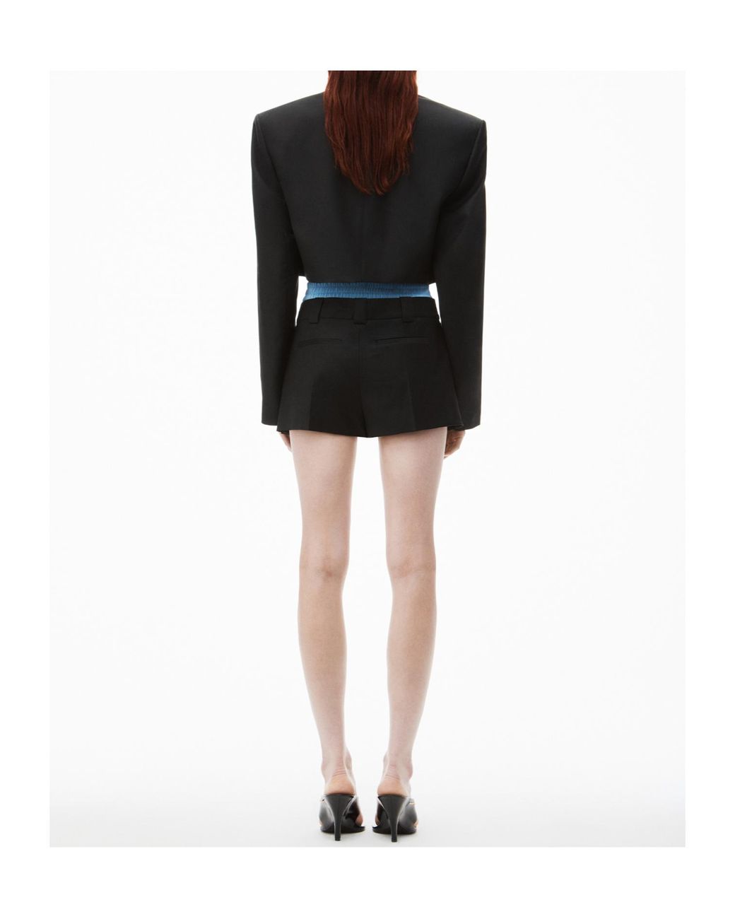 Alexander Wang Black Pre-Styled Skorts