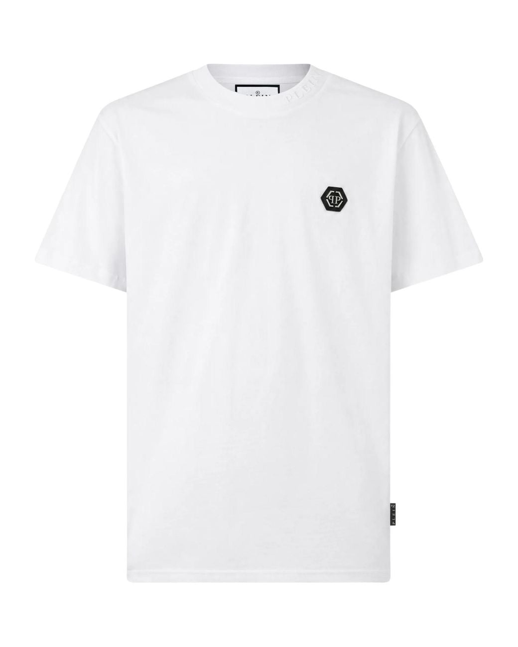 Philipp Plein White Short-Sleeved T-Shirt for men