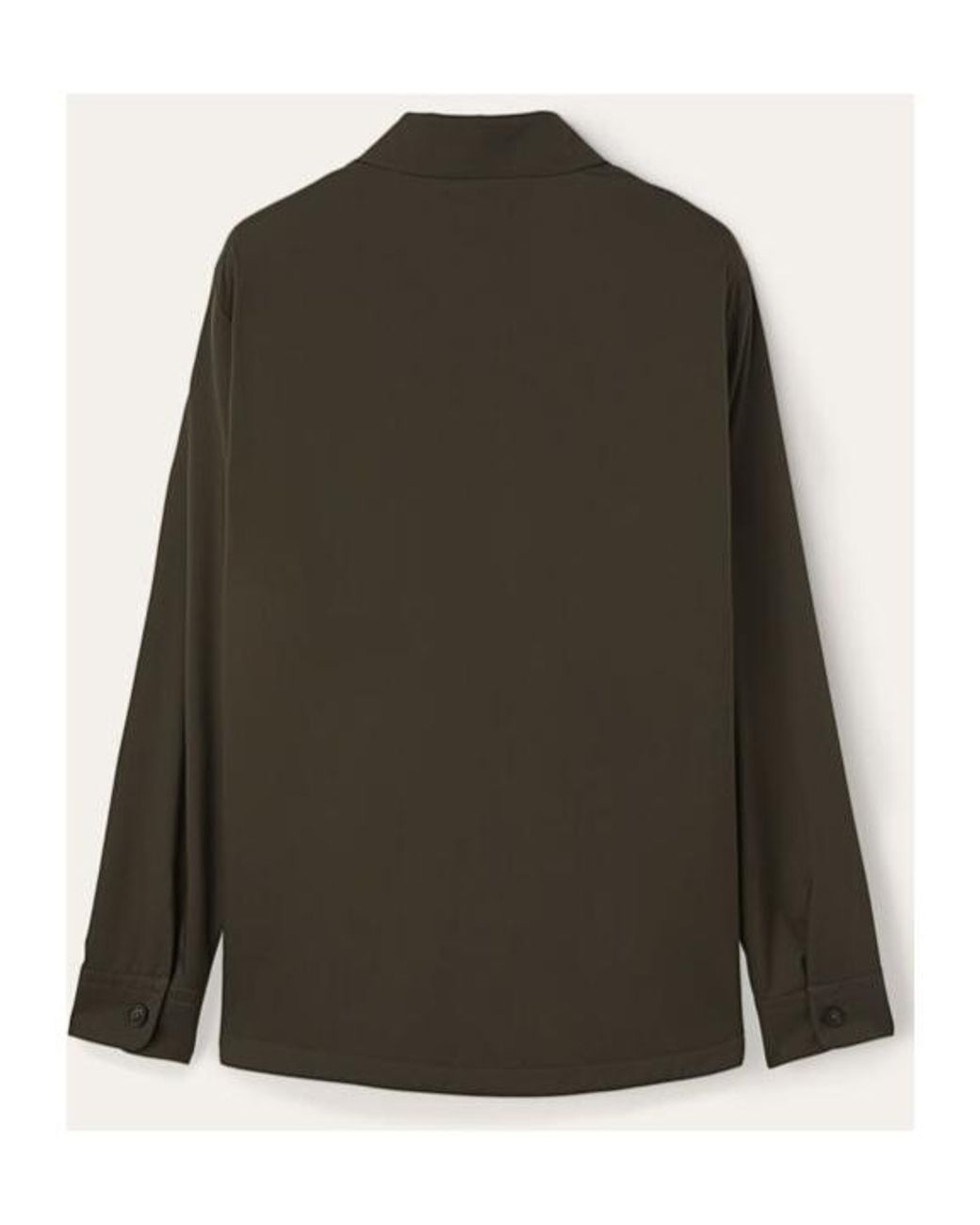 Loro Piana Green Long-Sleeved Shirt for men
