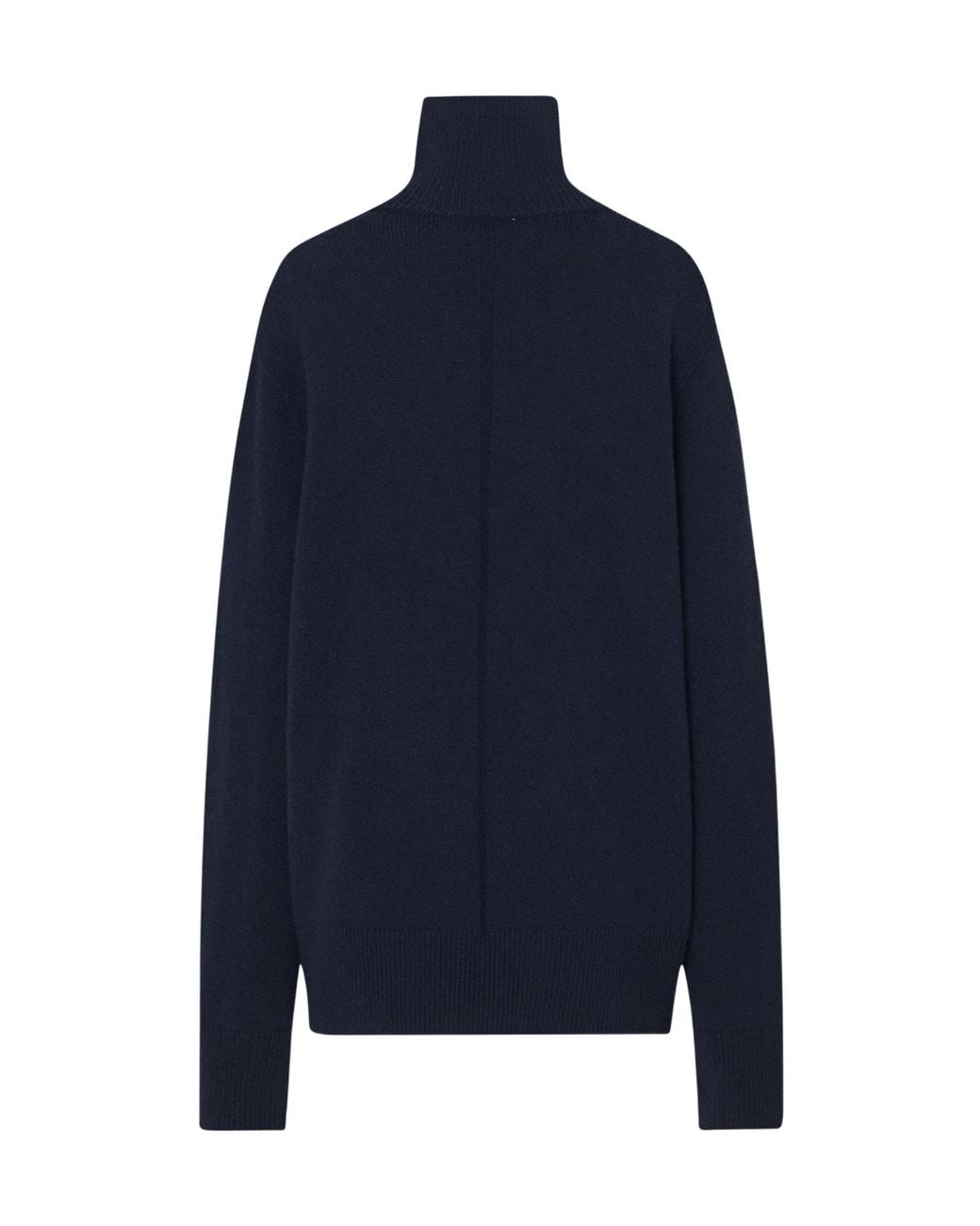 The Row Blue Stepny Turtleneck