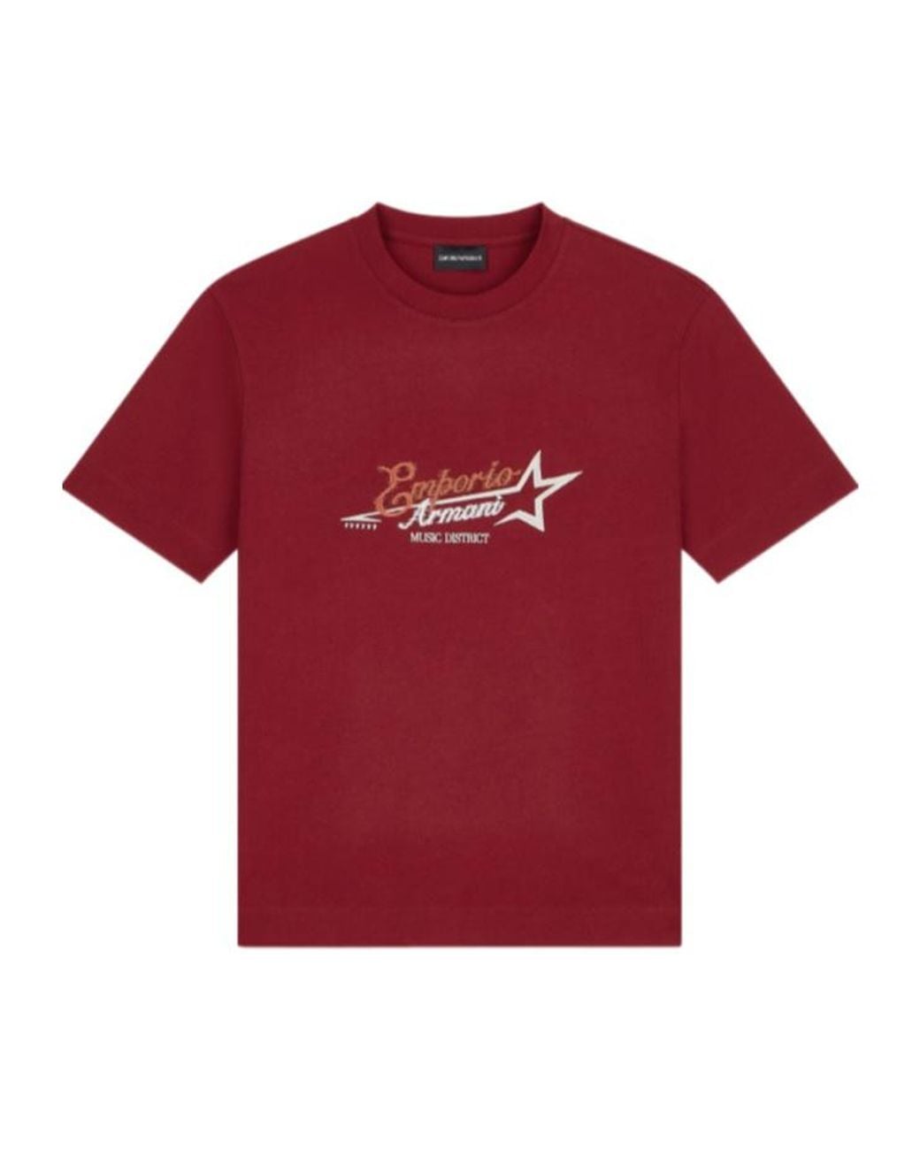 Emporio Armani Embroidered Logo T-Shirt for men