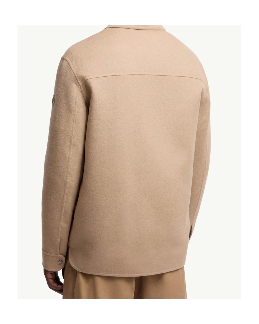Moncler Natural Tagnit Reversible Shirt Jacket for men