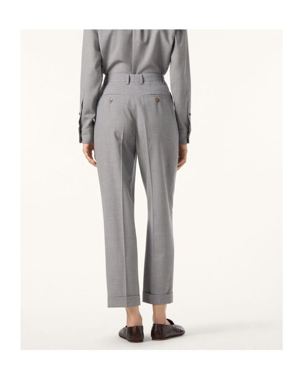 Loro Piana Gray Louis Trousers