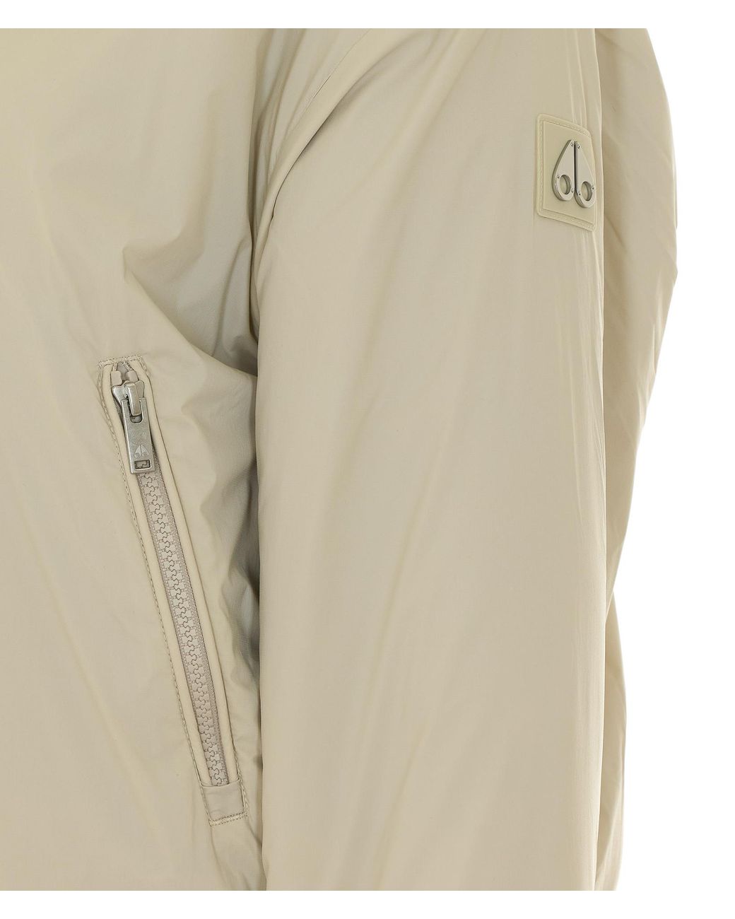 Moose Knuckles Natural Eaton Bunny Reversible Zipped Jacket
