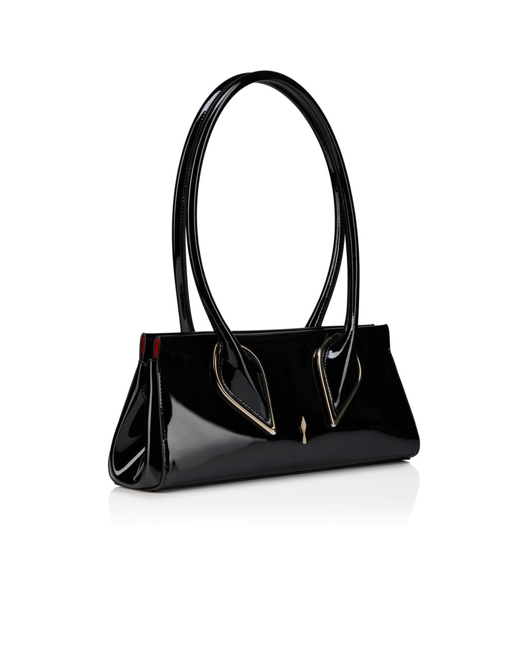 Christian Louboutin Black Top-Handle Shoulder Bag