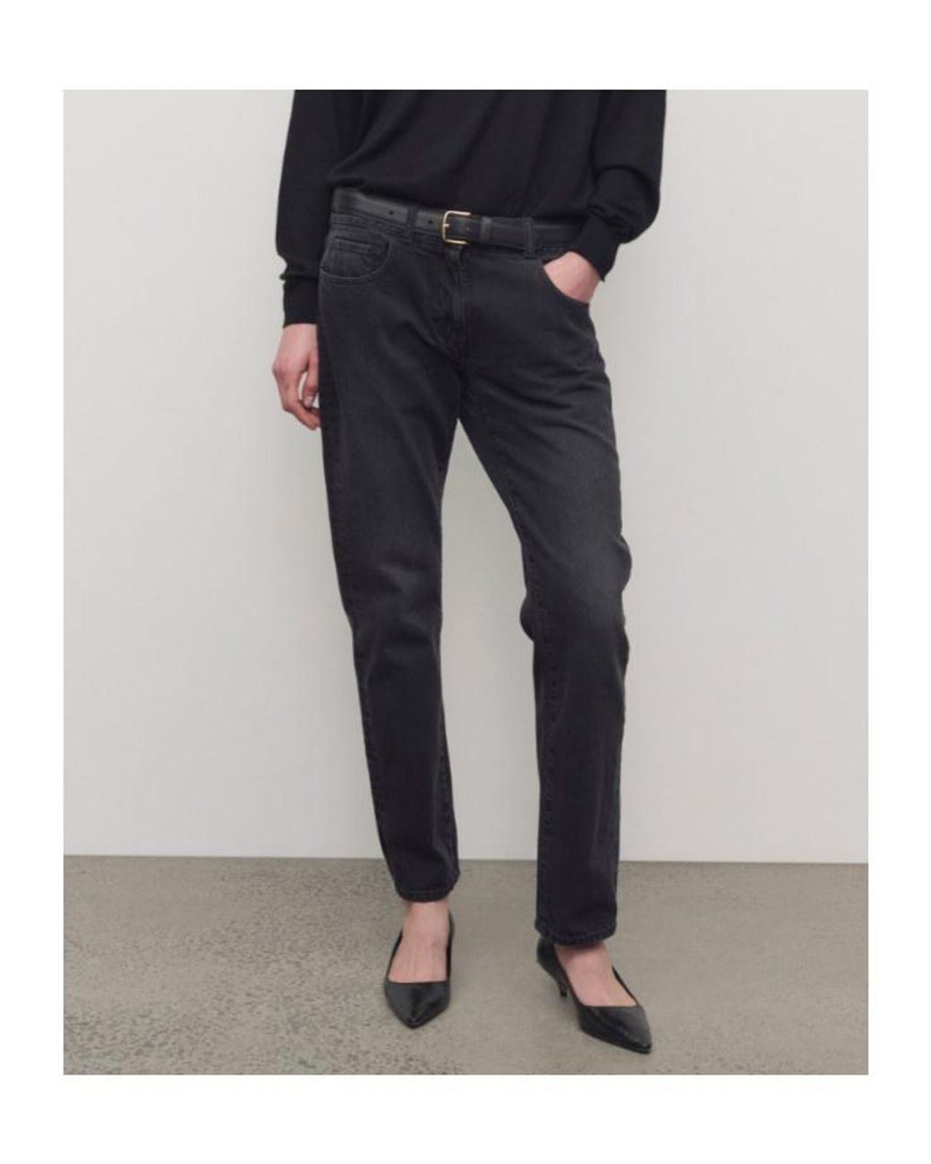 The Row Black Booker Jean