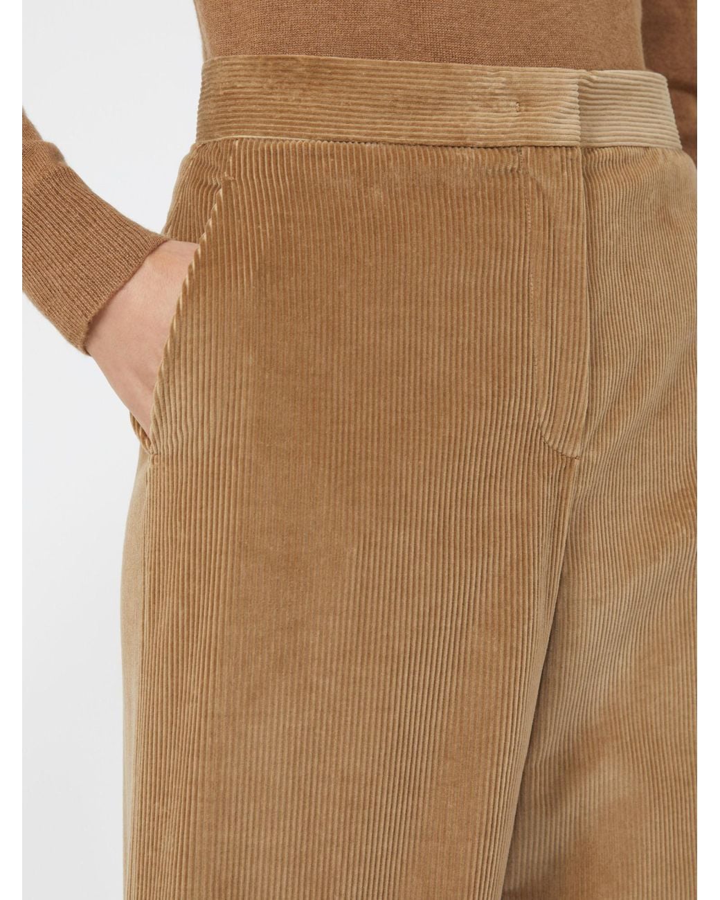 Max Mara Natural Studio Faretra Corduroy Pants