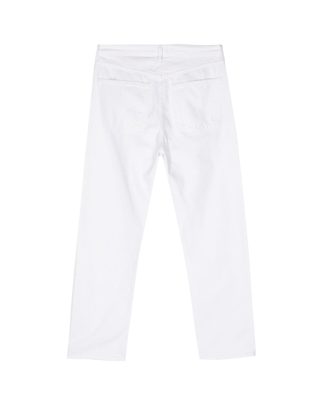 Agolde White 90's Straight-Leg Jeans for men