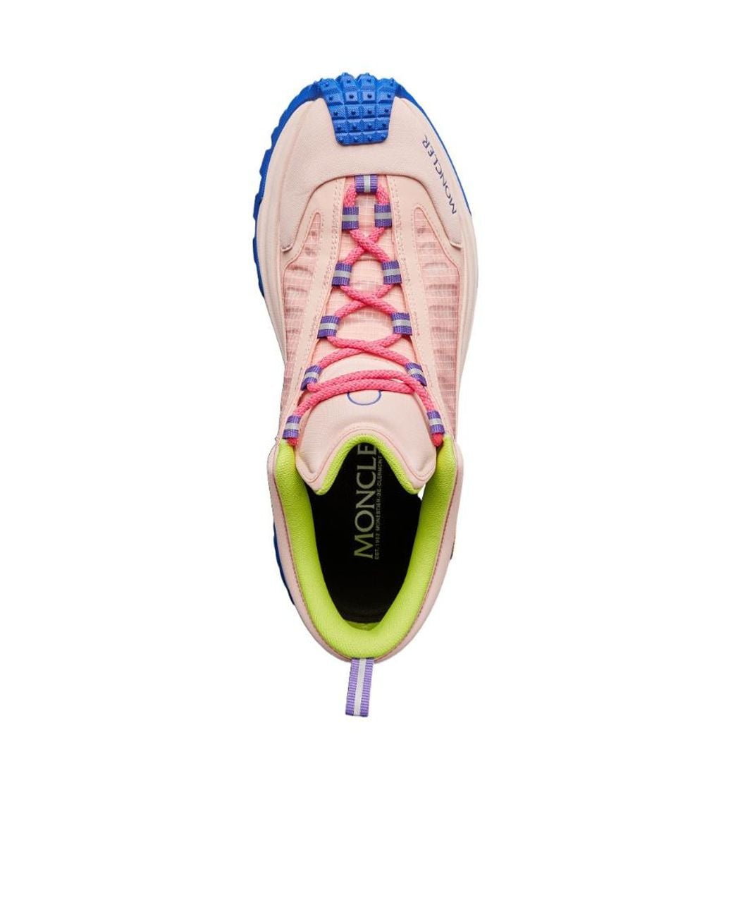 Moncler Pink Trailgrip Lite Lace-Up Sneakers