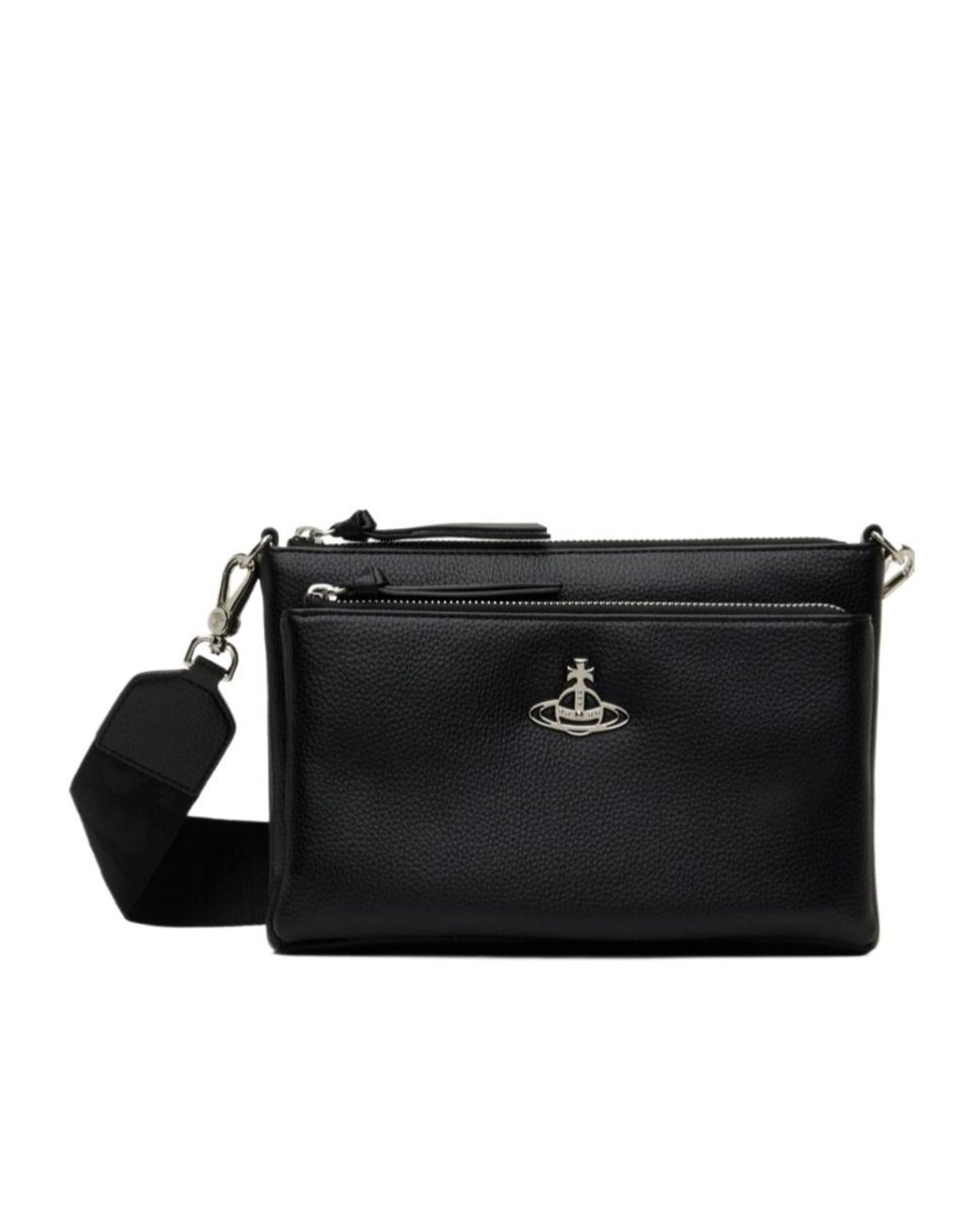 【関税込み】 ☆Vivienne Westwood☆ ロゴ Penny クロスバッグ Vivienne Westwood Penny Db Logo Crossbody Bag in Black for