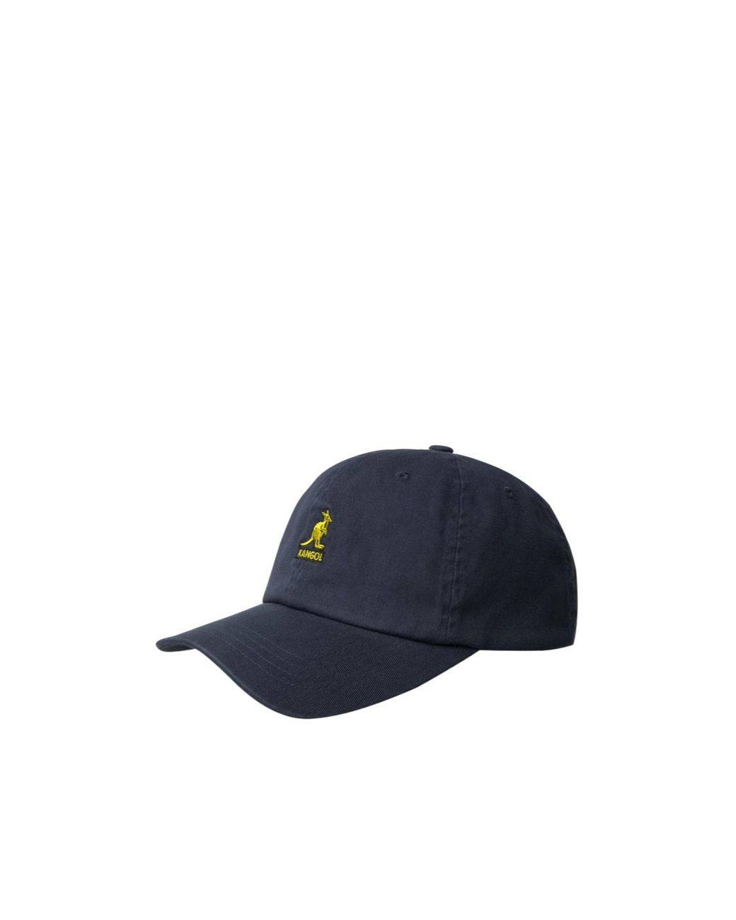 Kangol Blue Logo Washed Baseball Cap for men