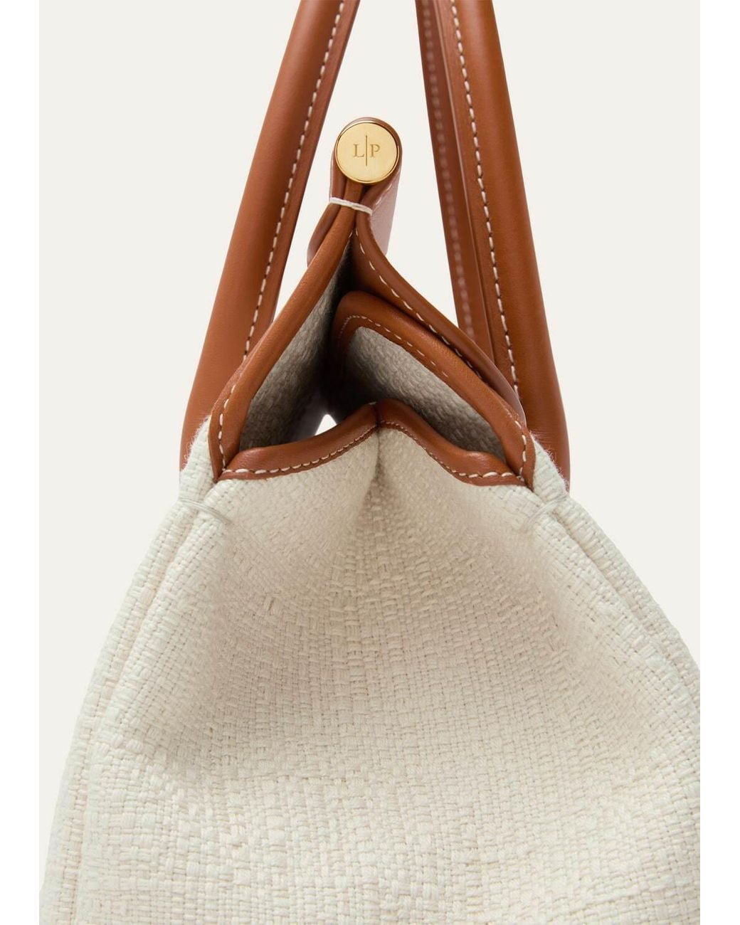 Loro Piana Brown Loom L25 Shoulder Bag