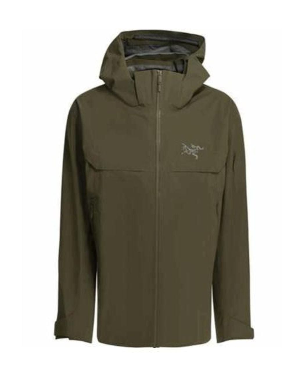 Arc'teryx Green Macai Gore-Tex Hooded Zip-Up Jacket for men