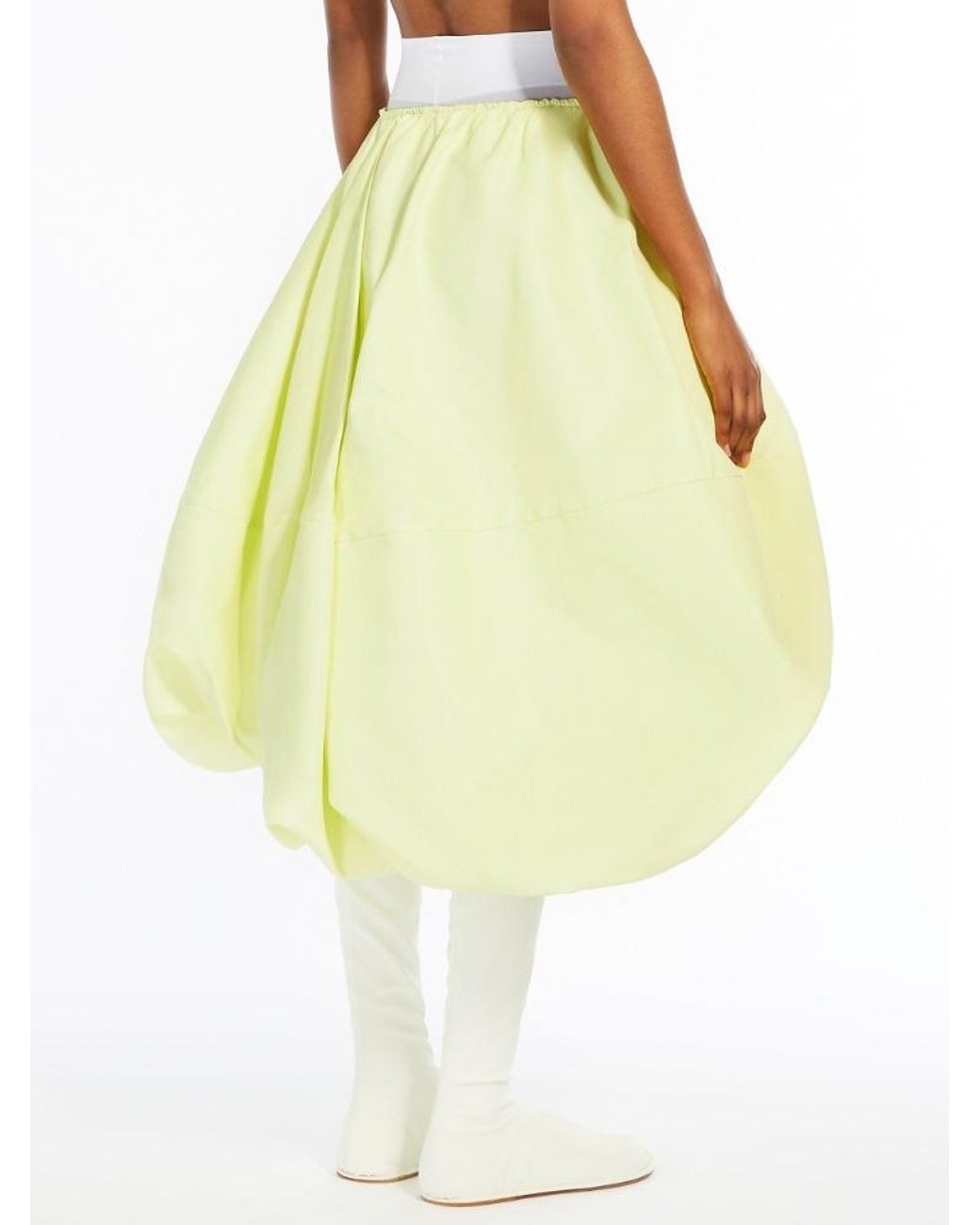 Sportmax Multicolor Asymmetric Gathered Skirt