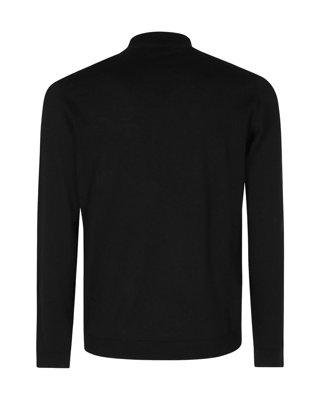 Roberto Collina Black Turtleneck Sweater for men