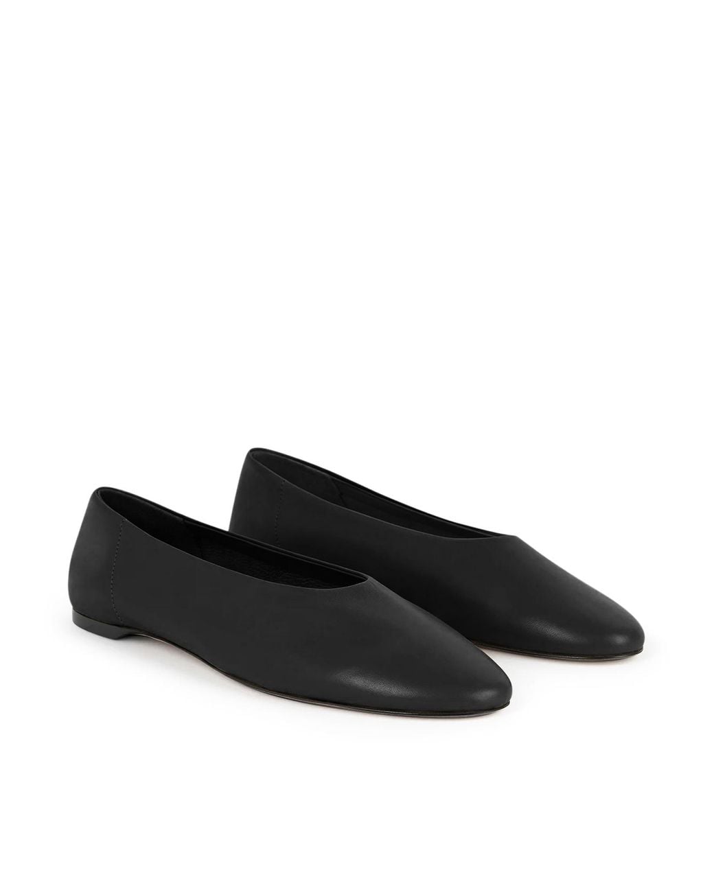 Totême Black Ballet Flats