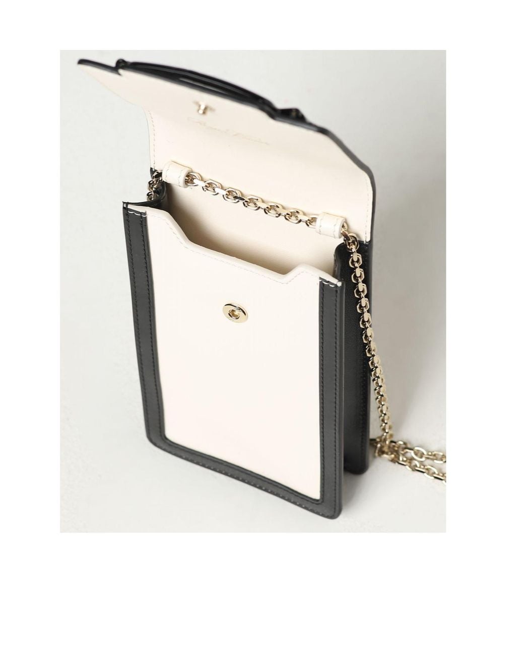 Roger Vivier Black Logo Details Shoulder Bag