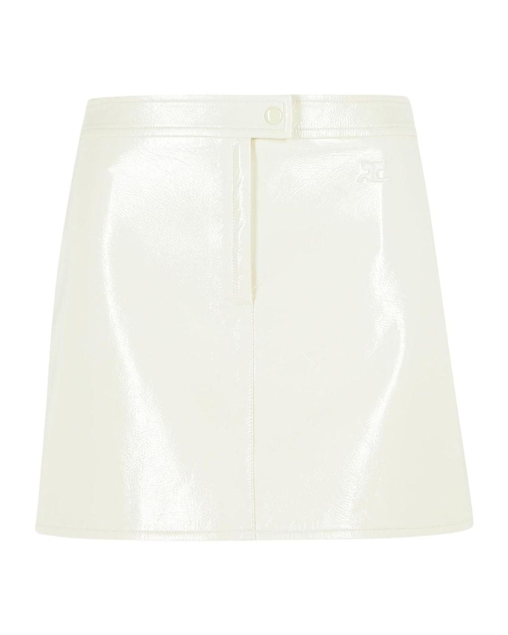 Courreges White Courrèges A-Line Mini Skirt