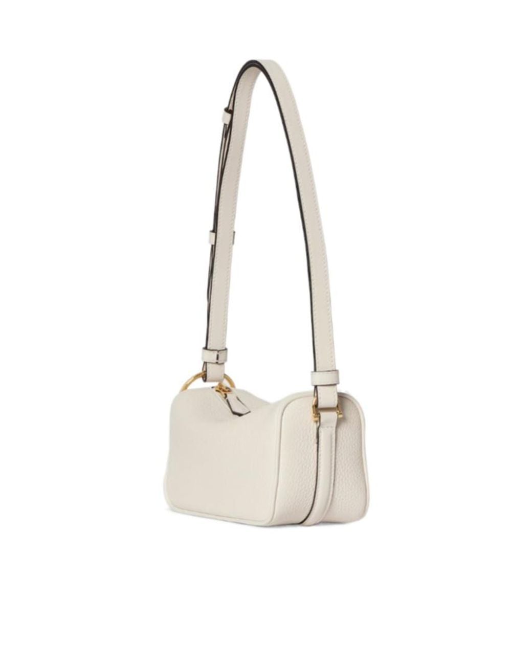 Gucci White Half Horsebit Mini Bag