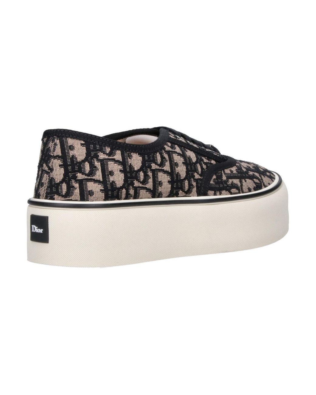 Dior Black Saltwind Platform Sneaker