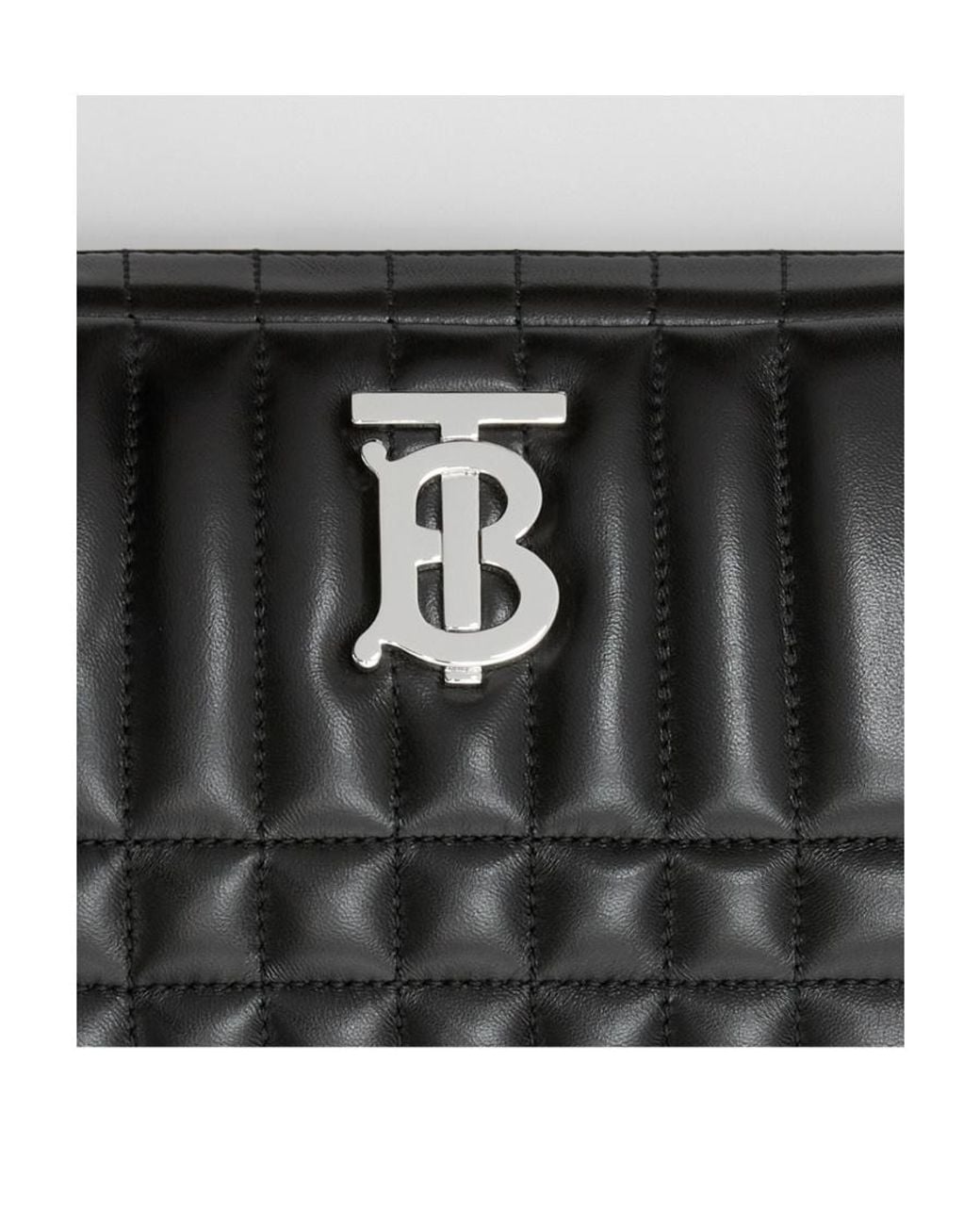 Burberry Black Lola Small Quilted Shoulder Bag